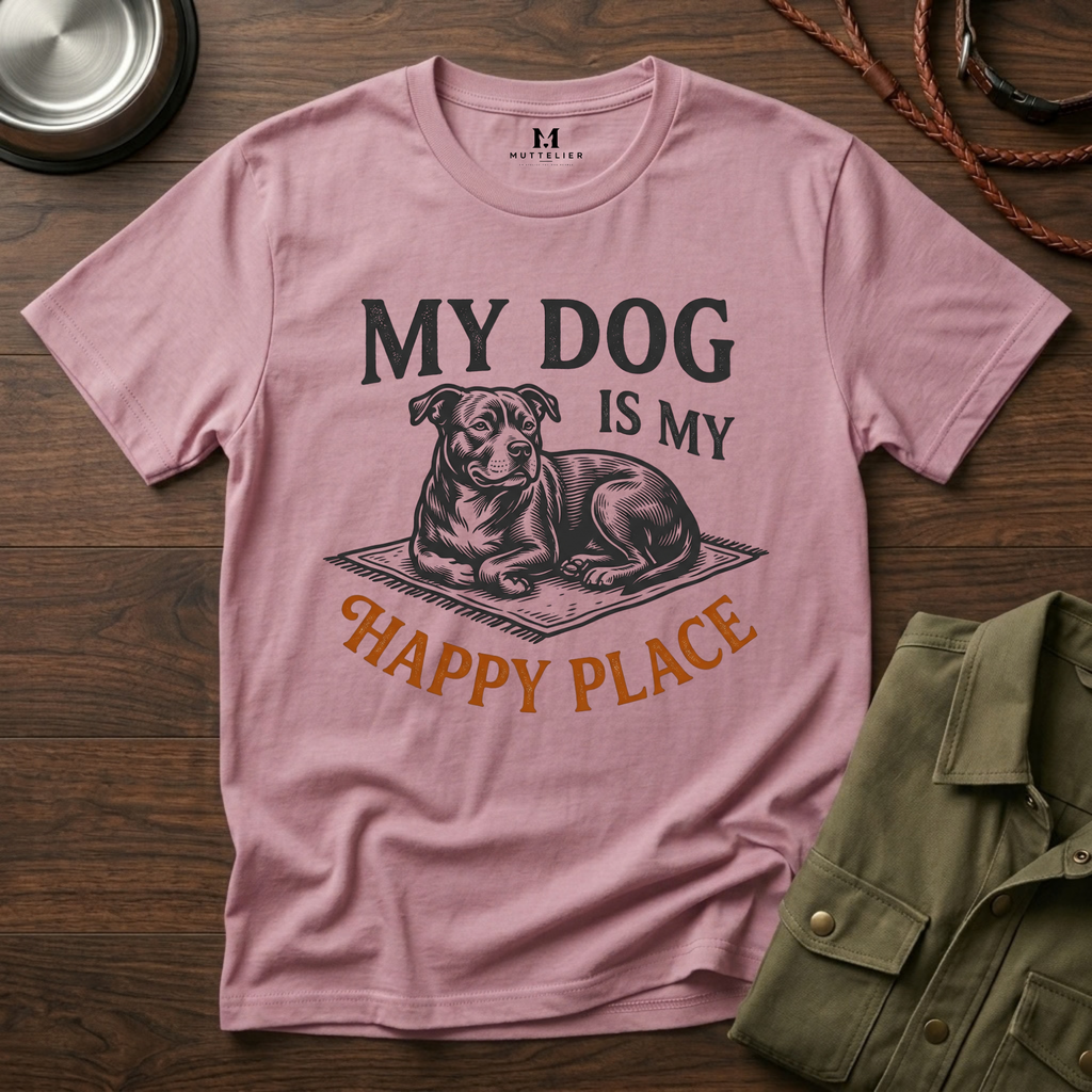 My Dog is My Happy Place T-Shirt