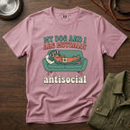 My Dog and I are Mutually Antisocial T-Shirt