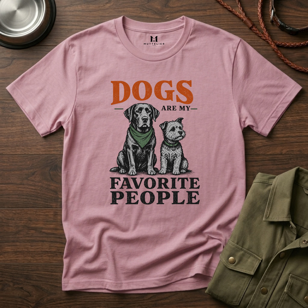 Dogs are my Favorite People T-Shirt