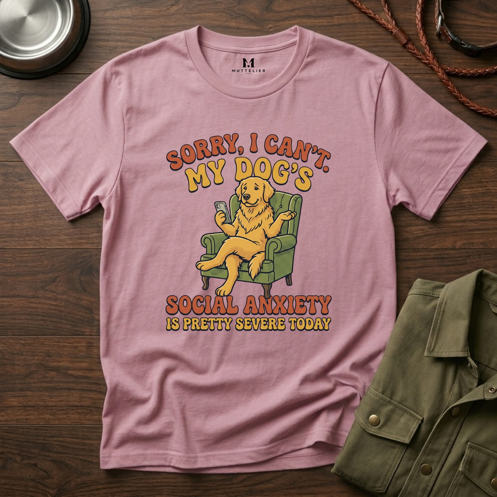 My Dogs Social Anxiety T-Shirt