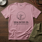 Social Battery 0% T-Shirt