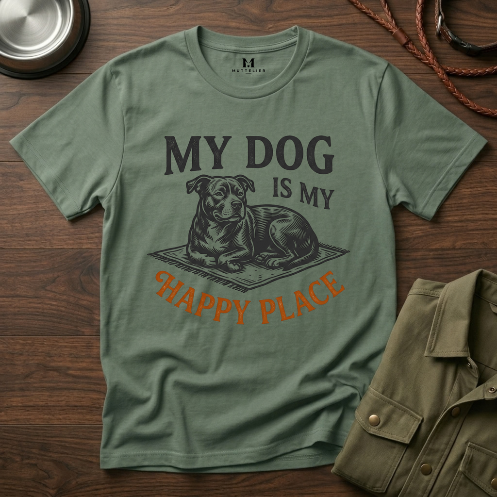 My Dog is My Happy Place T-Shirt