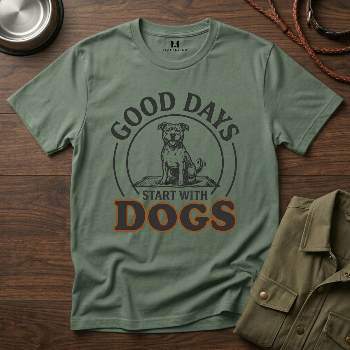 Good Days Start With Dogs T-Shirt