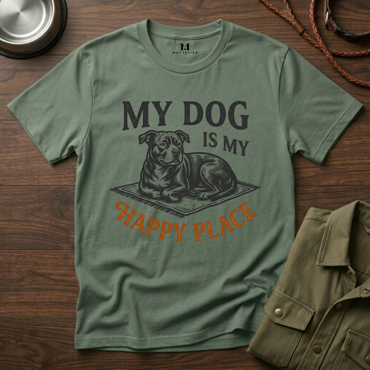 My Dog is My Happy Place T-Shirt