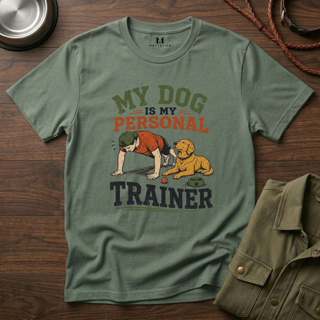 My Dog is My Personal Trainer T-Shirt