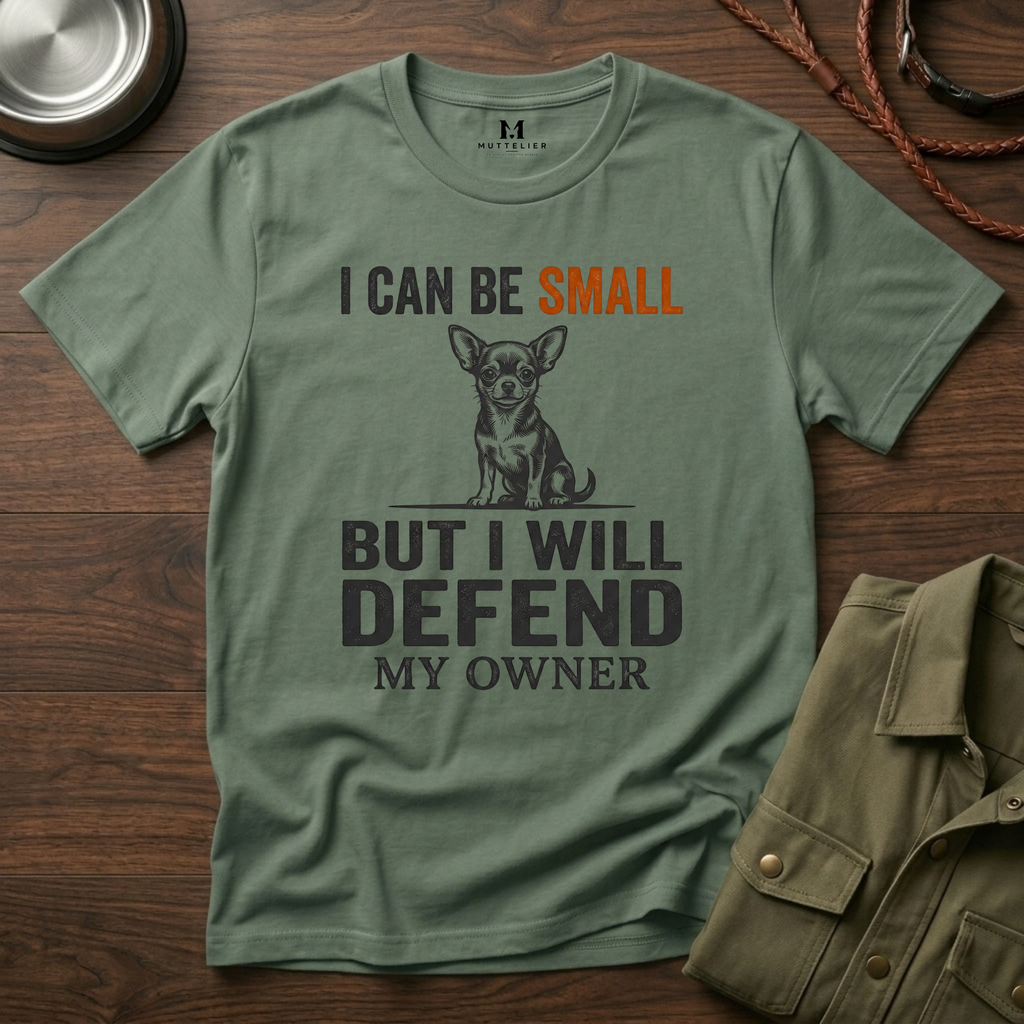 I can be Small but I Will Defend My Owner T-Shirt