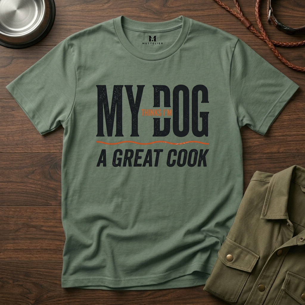 My Dog Thinks I'm a Great Cook T-Shirt