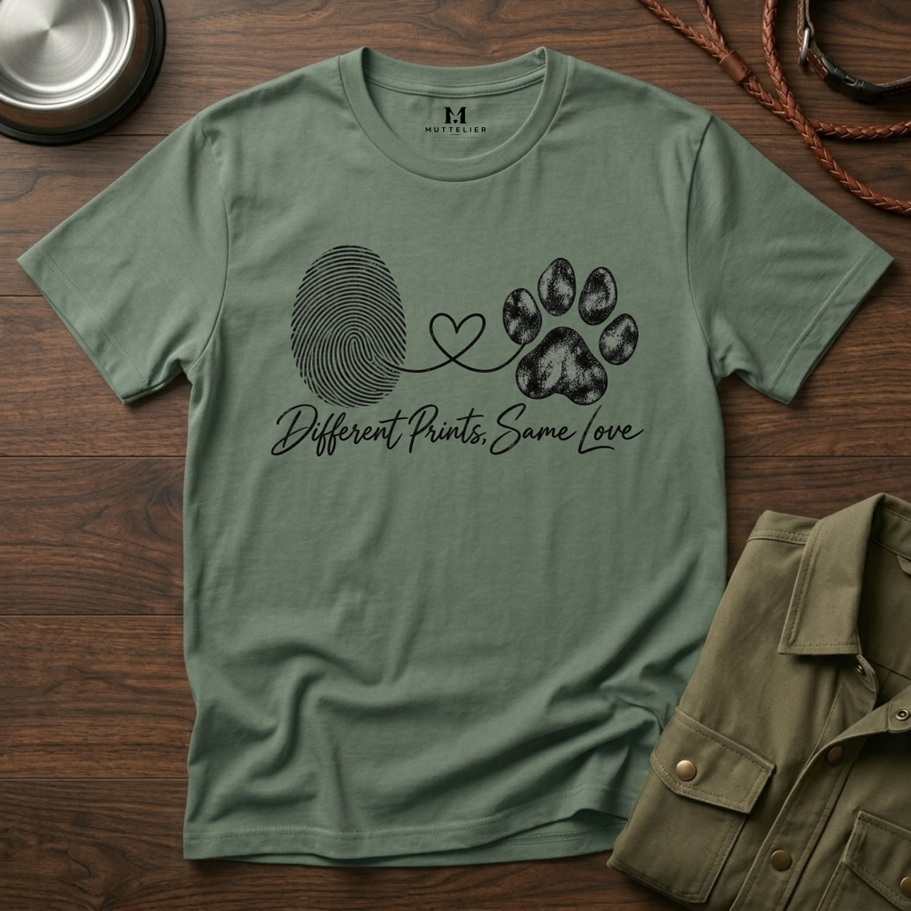 Different Prints Same Love T-Shirt