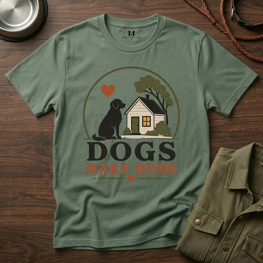Dogs Make Home T-Shirt