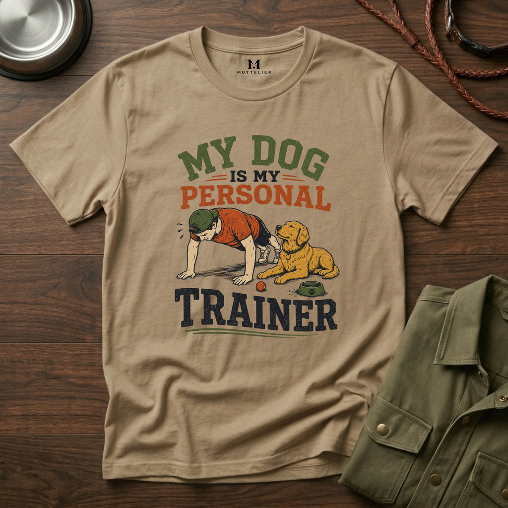 My Dog is My Personal Trainer T-Shirt