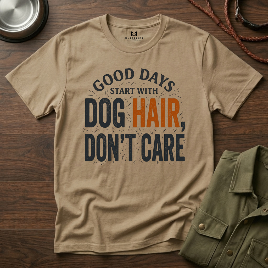 Good Days Start With Dog Hairs T-Shirt
