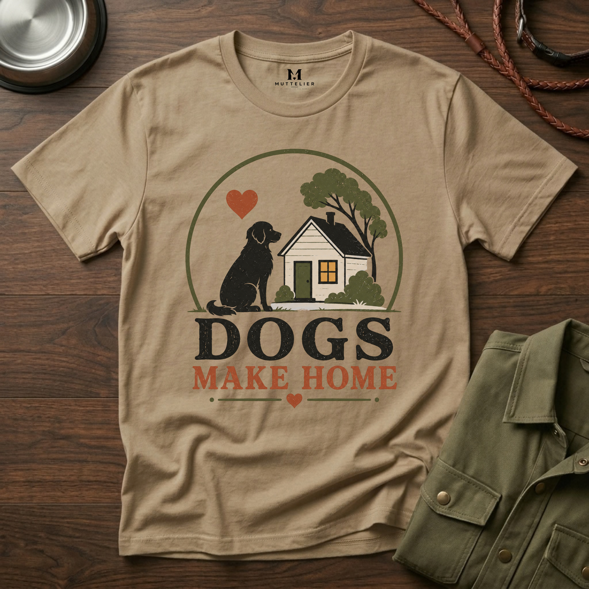 Dogs Make Home T-Shirt