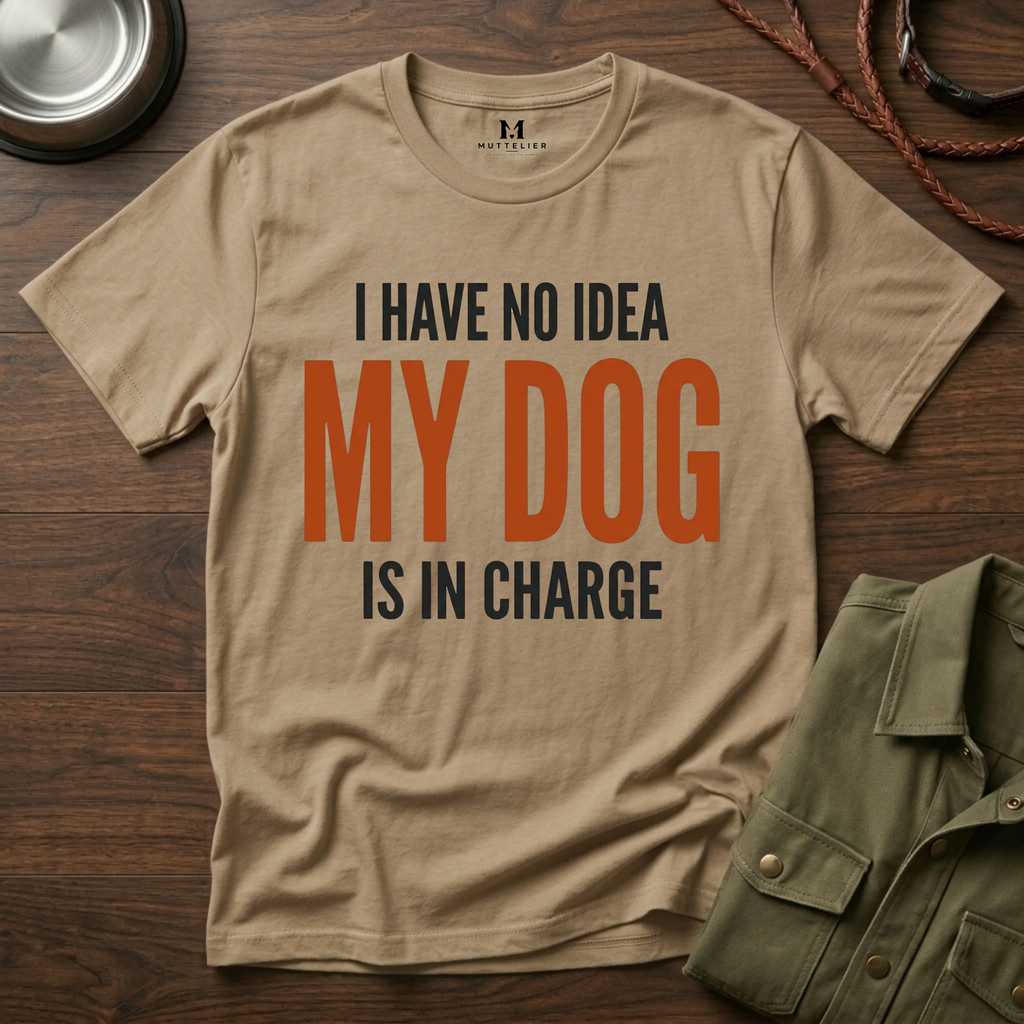 I have no Idea my Dog is in Charge T-Shirt