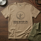 Social Battery 0% T-Shirt
