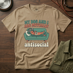 My Dog and I are Mutually Antisocial T-Shirt