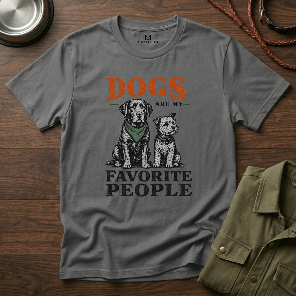 Dogs are my Favorite People T-Shirt