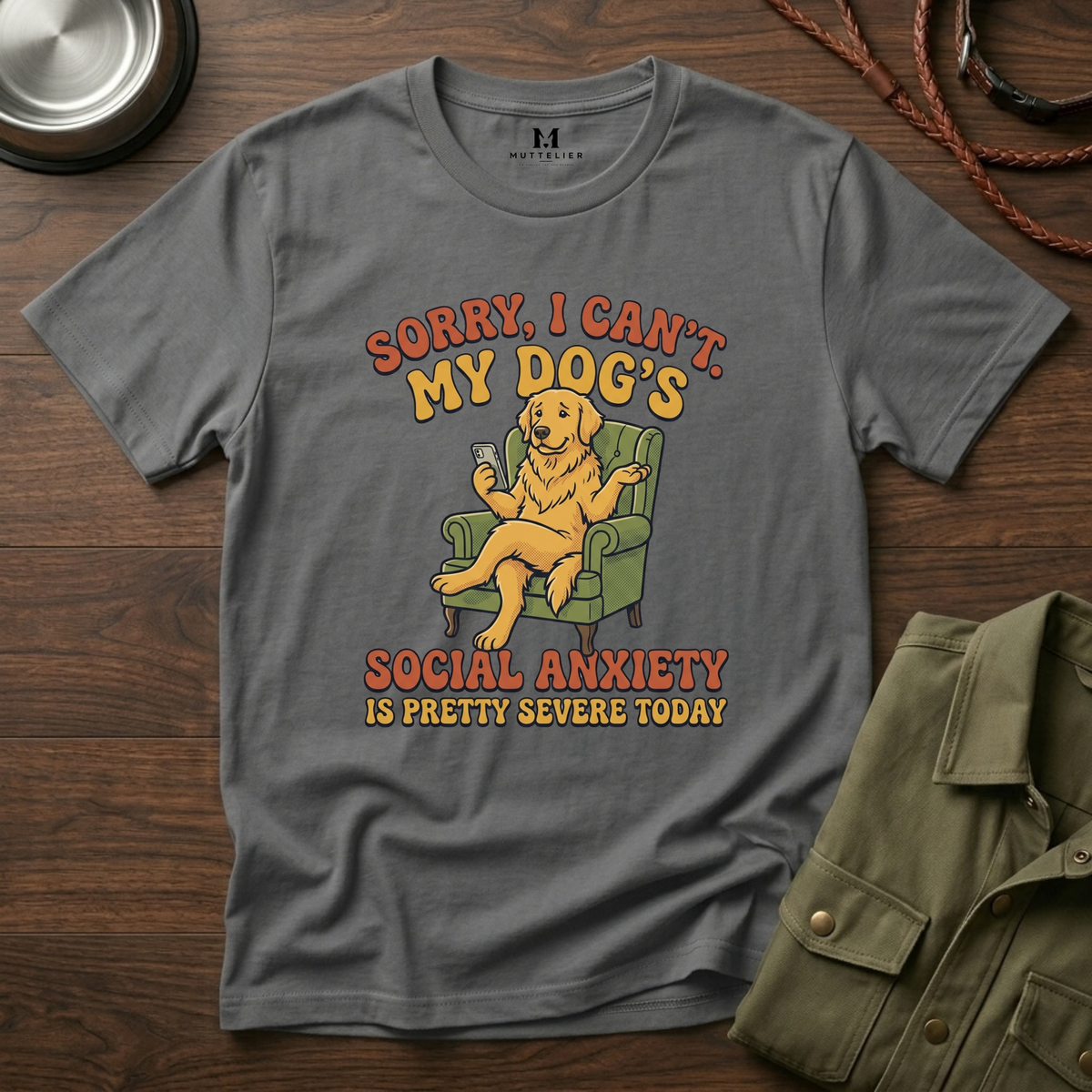 My Dogs Social Anxiety T-Shirt