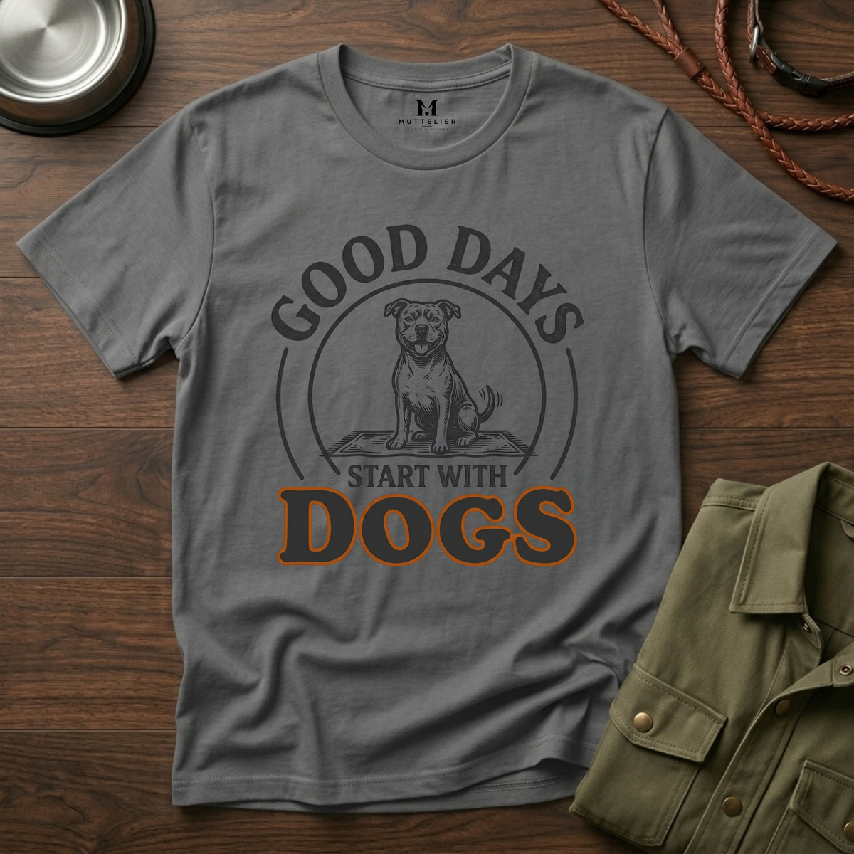 Good Days Start With Dogs T-Shirt