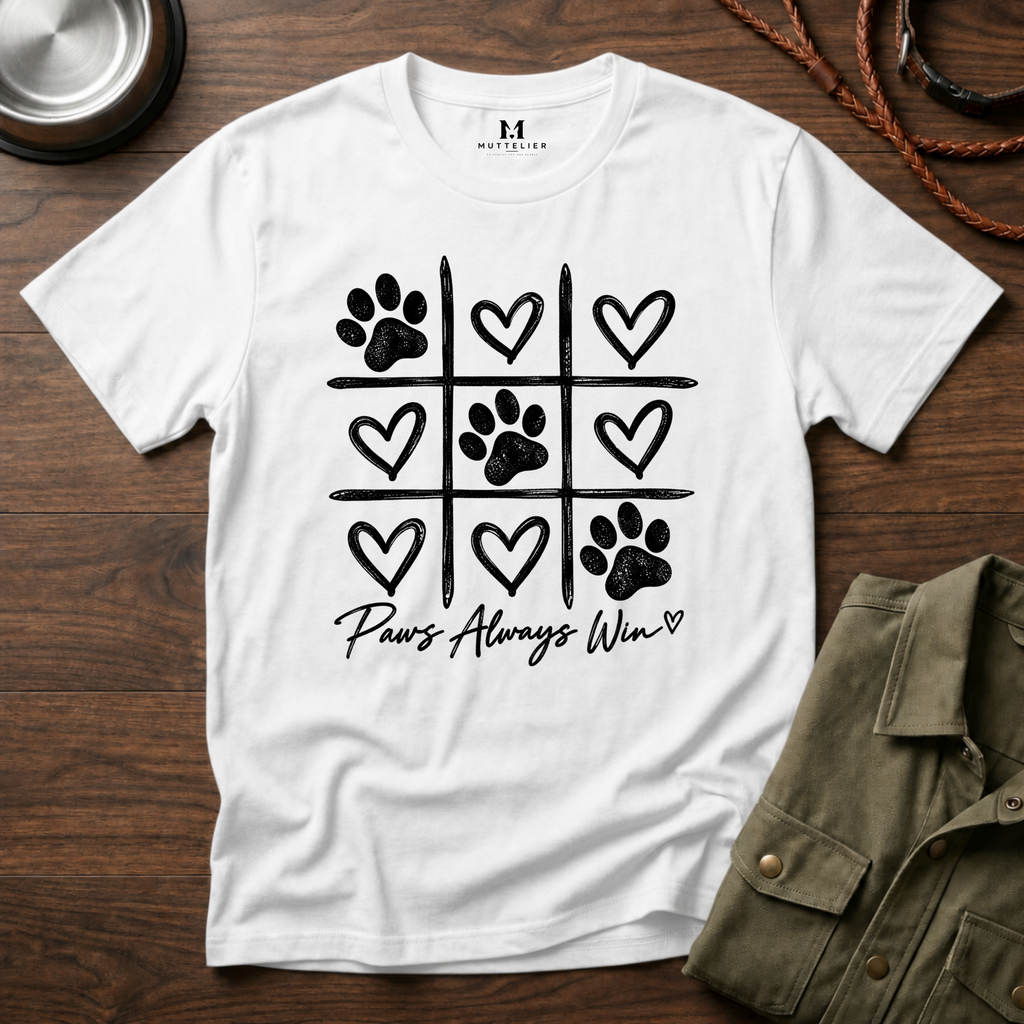Paws Always Win T-Shirt