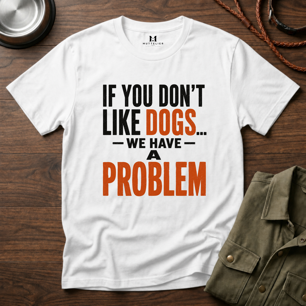 If You don't Like Dogs we Have a Problem  T-Shirt