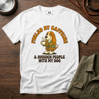Caffeine and Avoiden People with my Dog T-Shirt