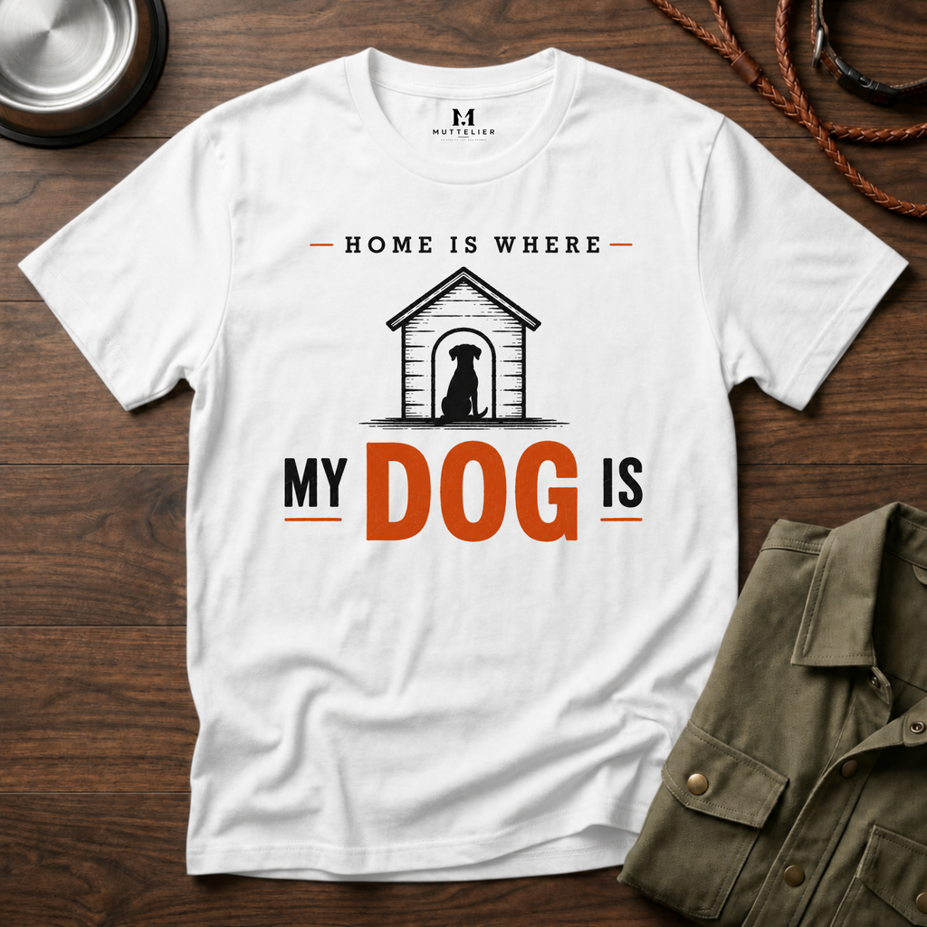 Home is Where My Dog is T-Shirt