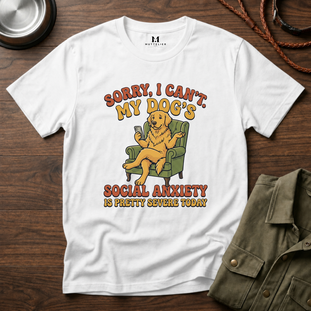 My Dogs Social Anxiety T-Shirt